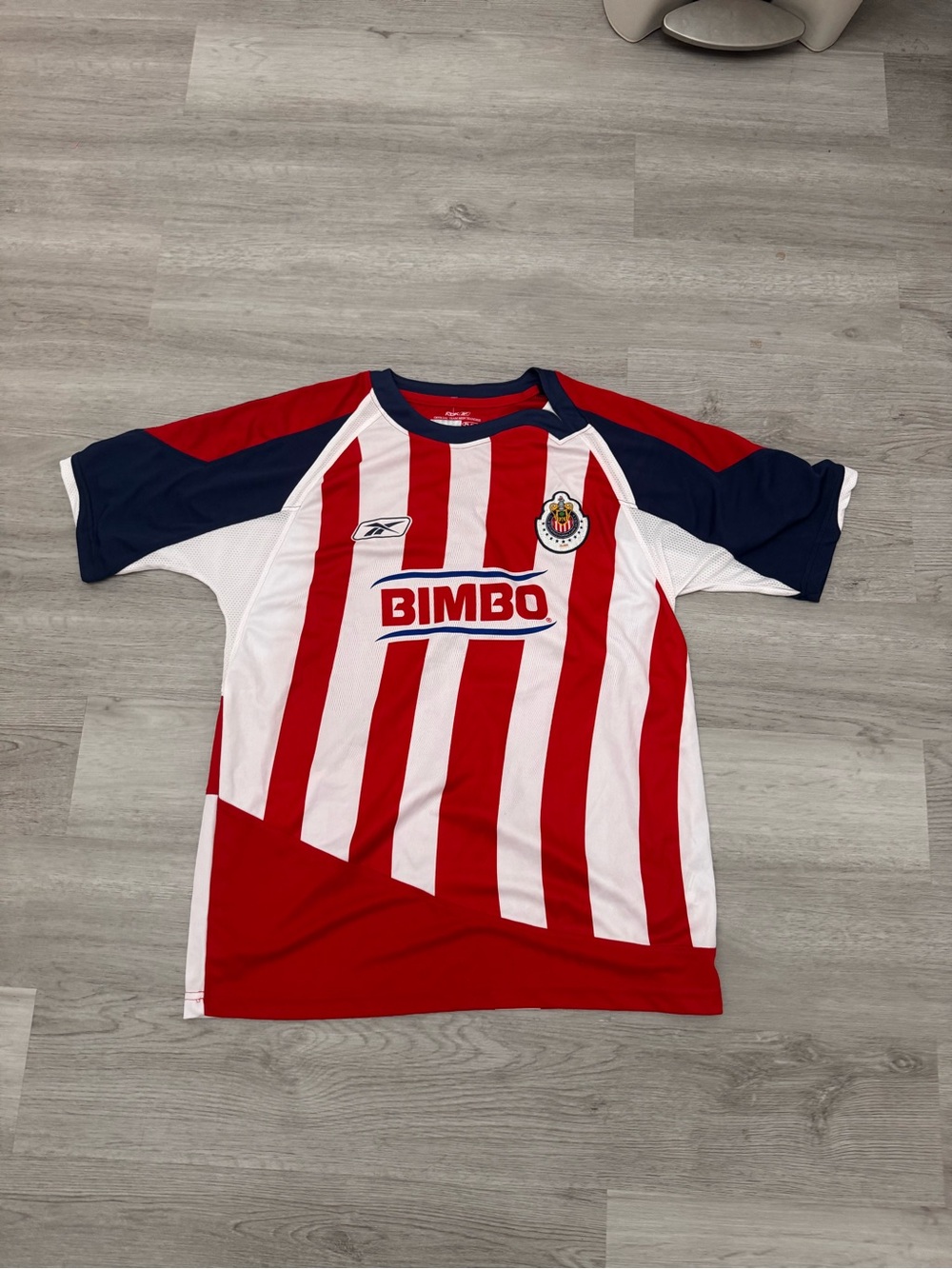 Reebok Deportivo Guadalajara Chivas Jersey Men's Size M Red/White/Blue